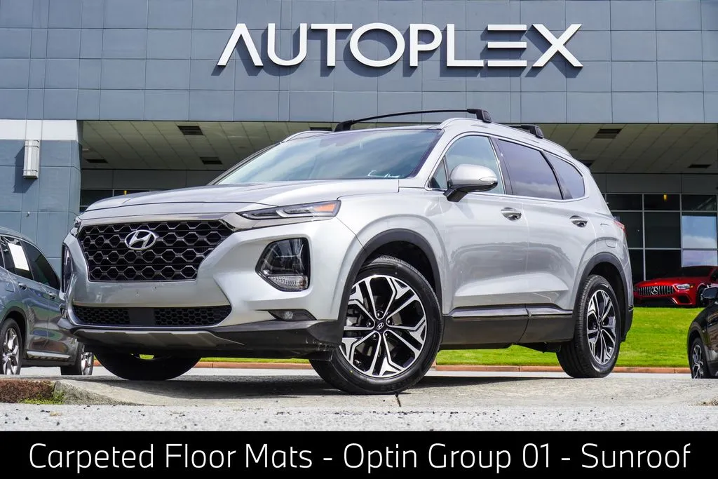 Silver 2020 Hyundai Santa Fe Limited for sale in Duluth, GA