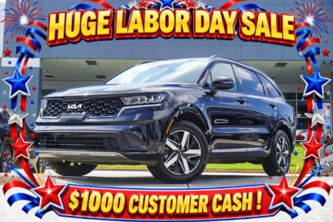 Black 2023 Kia Sorento S for sale in Duluth, GA