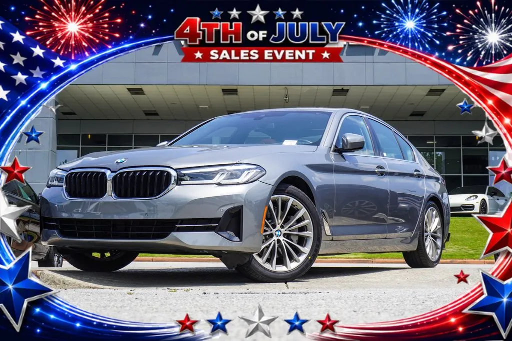Gray 2023 BMW 5 Series 530i for sale in Duluth, GA