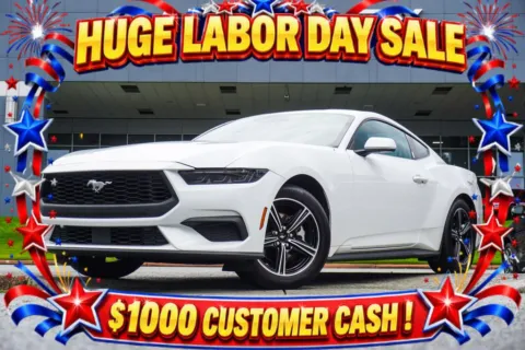White 2025 Ford Mustang EcoBoost for sale in Duluth, GA