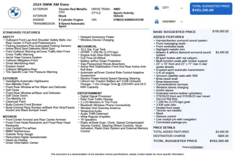 Another view of 2024 BMW XM for sale in Duluth, GA at Autoplex Atlanta