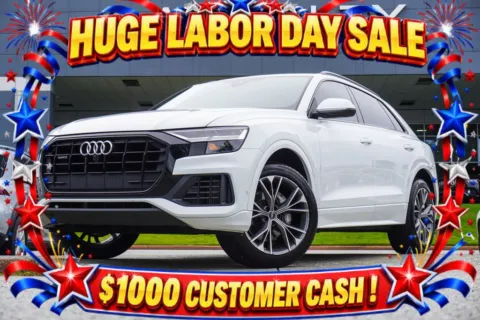 White 2022 Audi Q8 55 Premium for sale in Duluth, GA
