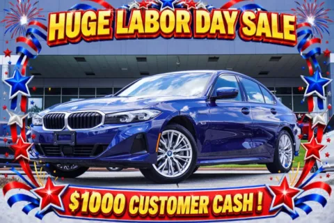Blue 2023 BMW 3 Series 330e xDrive for sale in Duluth, GA