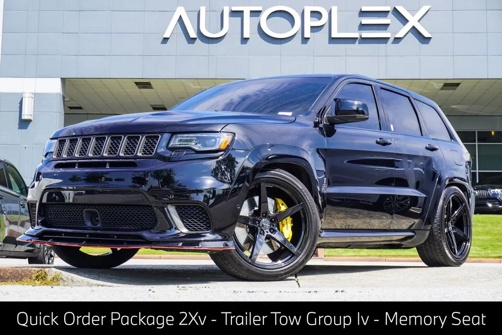 Black 2018 Jeep Grand Cherokee Trackhawk for sale in Duluth, GA