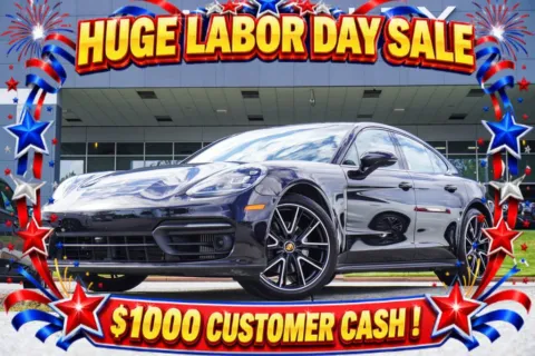 Black 2023 Porsche Panamera 4 Platinum Edition for sale in Duluth, GA