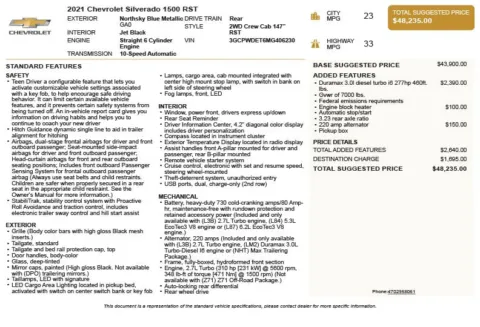 Another view of 2021 Chevrolet Silverado 1500 RST for sale in Duluth, GA at Autoplex Atlanta