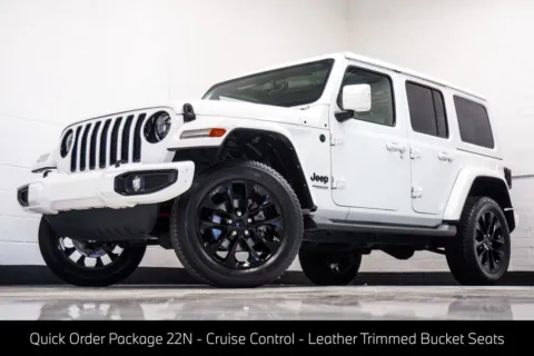 White 2022 Jeep Wrangler Unlimited Sahara High Altitude for sale in Duluth, GA