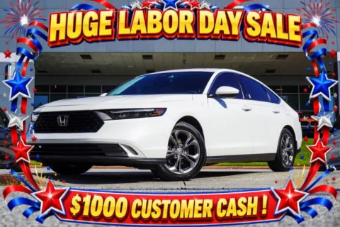White 2023 Honda Accord EX for sale in Duluth, GA