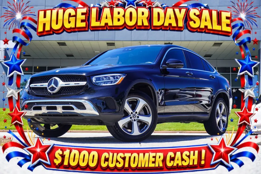Black 2023 Mercedes-Benz GLC 300 Coupe for sale in Duluth, GA