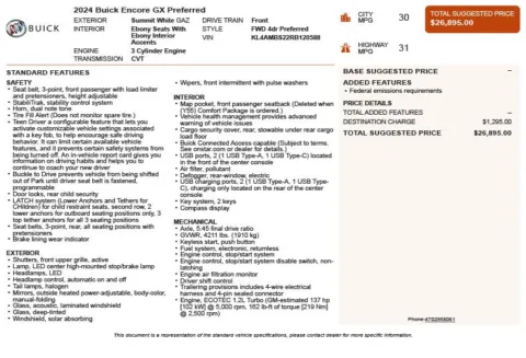 Another view of 2024 Buick Encore GX Preferred for sale in Duluth, GA at Autoplex Atlanta