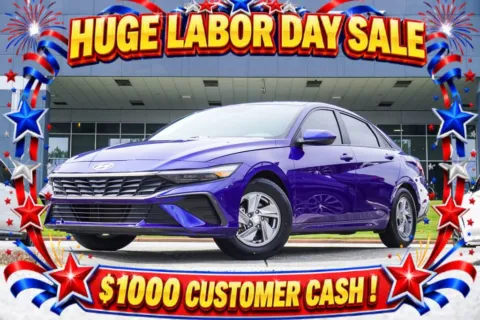 Blue 2024 Hyundai Elantra SE for sale in Duluth, GA