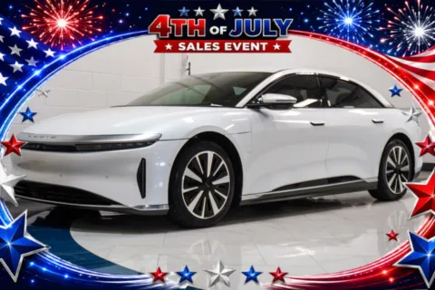 White 2023 Lucid Air Pure for sale in Duluth, GA