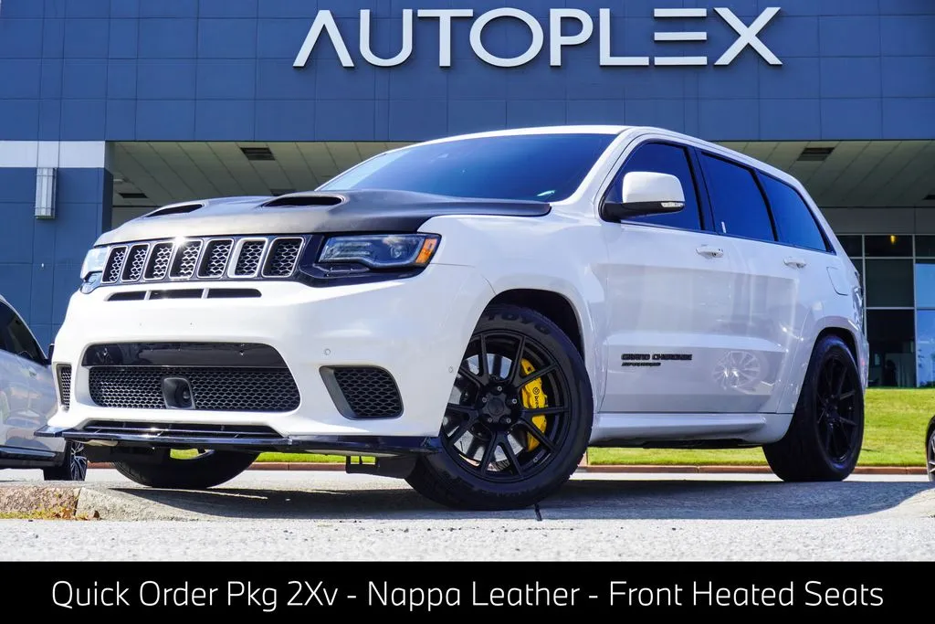 White 2018 Jeep Grand Cherokee Trackhawk for sale in Duluth, GA