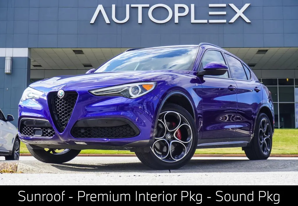 Blue 2023 Alfa Romeo Stelvio Ti for sale in Duluth, GA