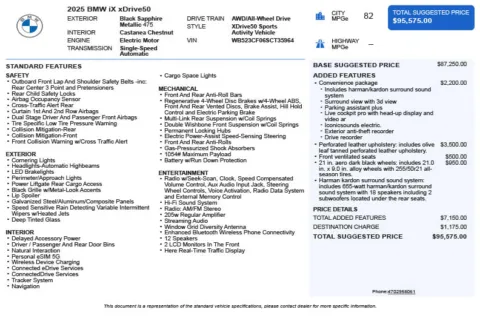 Another view of 2025 BMW iX xDrive50 for sale in Duluth, GA at Autoplex Atlanta