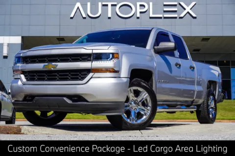 Silver 2016 Chevrolet Silverado 1500 Custom for sale in Duluth, GA