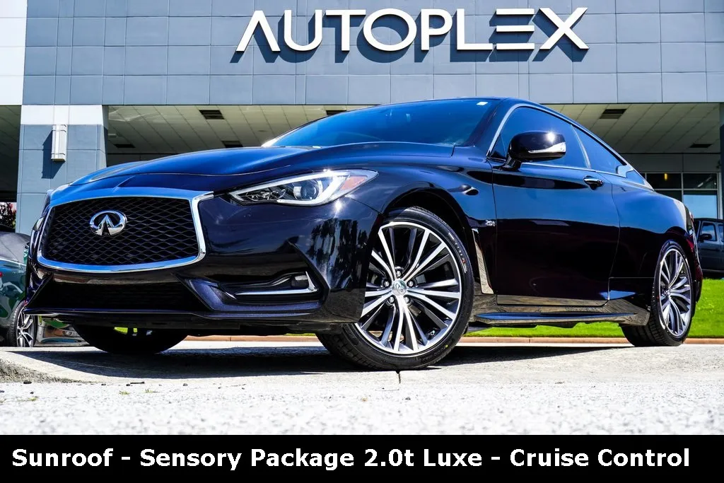 Black 2018 INFINITI Q60 2.0t Base for sale in Duluth, GA