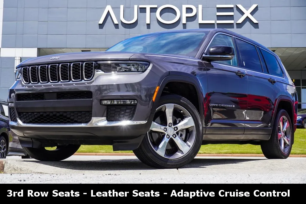 Gray 2022 Jeep Grand Cherokee L Limited for sale in Duluth, GA