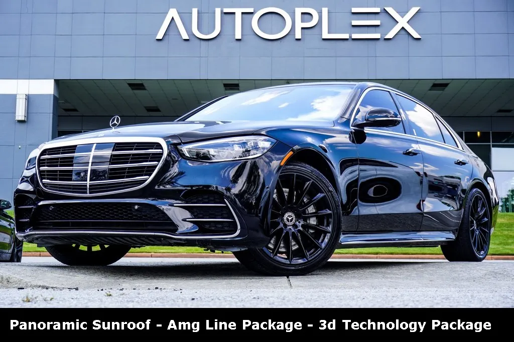 Black 2021 Mercedes-Benz S-Class S 580 for sale in Duluth, GA