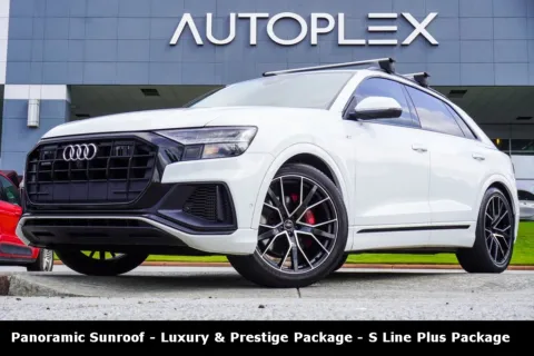 White 2021 Audi Q8 55 Prestige for sale in Duluth, GA