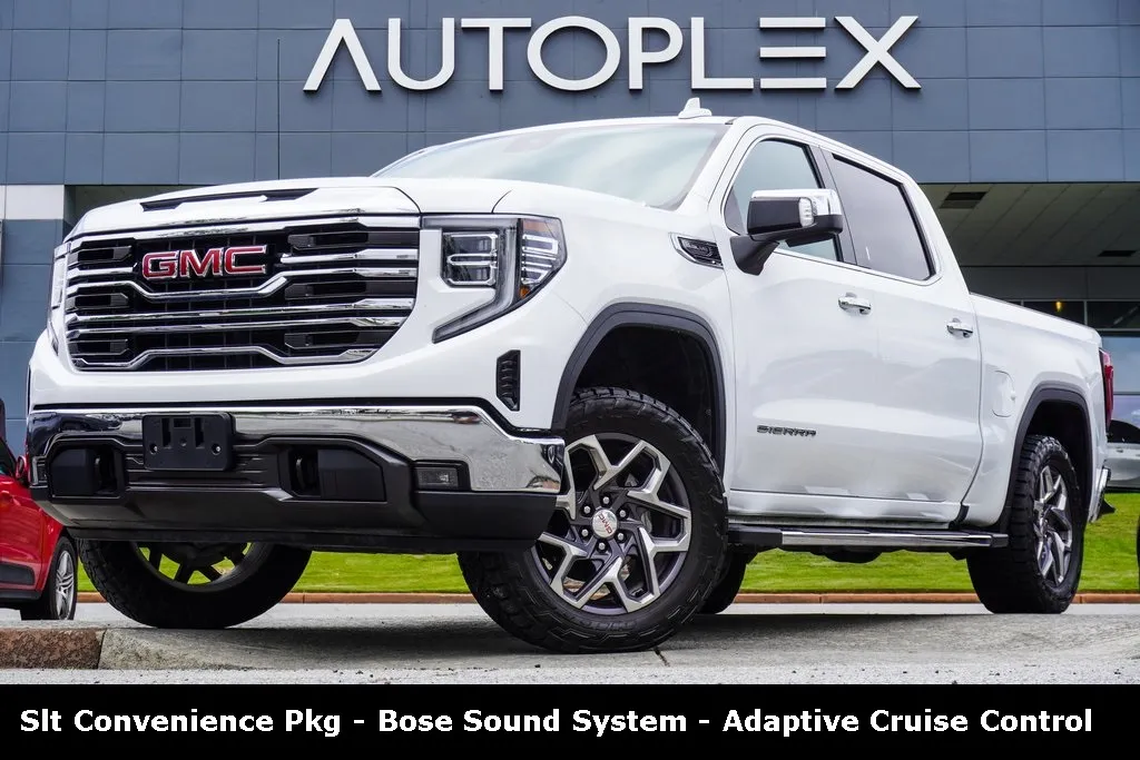 White 2022 GMC Sierra 1500 SLT for sale in Duluth, GA