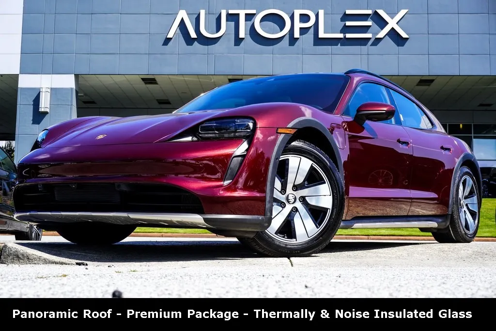 Red 2022 Porsche Taycan Cross Turismo 4 for sale in Duluth, GA