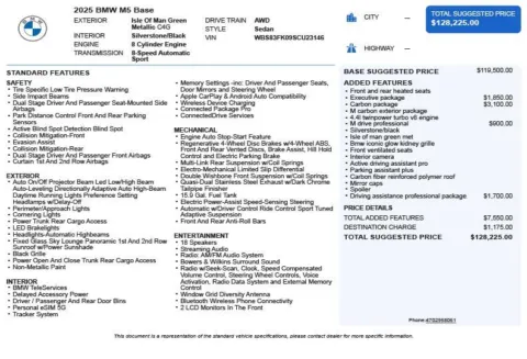 Another view of 2025 BMW M5 for sale in Duluth, GA at Autoplex Atlanta