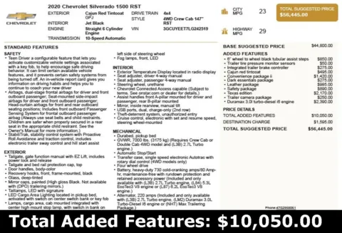 Another view of 2020 Chevrolet Silverado 1500 RST for sale in Duluth, GA at Autoplex Atlanta