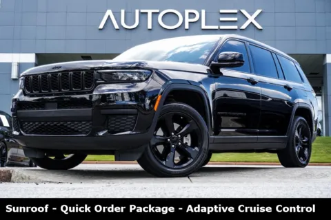 Black 2021 Jeep Grand Cherokee L Altitude for sale in Duluth, GA