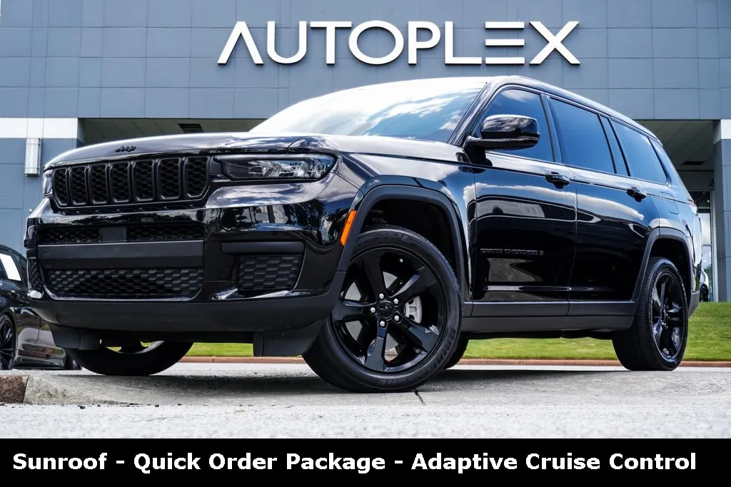 Black 2021 Jeep Grand Cherokee L Altitude for sale in Duluth, GA