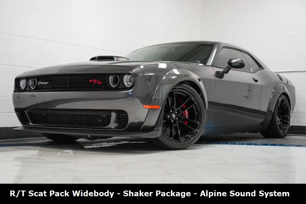 Gray 2022 Dodge Challenger R/T Scat Pack Widebody for sale in Duluth, GA