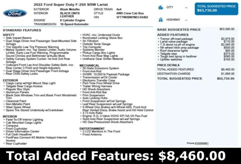 Another view of 2022 Ford F-250SD Lariat for sale in Duluth, GA at Autoplex Atlanta