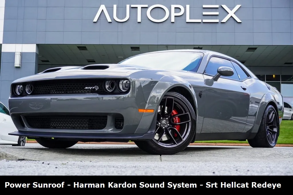 Gray 2019 Dodge Challenger SRT Hellcat Redeye Widebody for sale in Duluth, GA