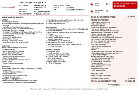 Another view of 2023 Dodge Charger SXT for sale in Duluth, GA at Autoplex Atlanta