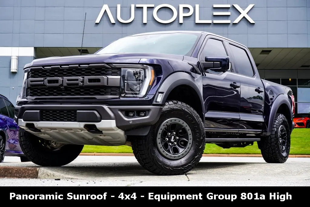 Blue 2022 Ford F-150 Raptor for sale in Duluth, GA