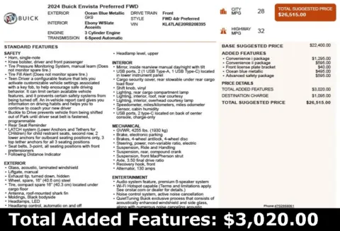 Another view of 2024 Buick Envista Preferred for sale in Duluth, GA at Autoplex Atlanta
