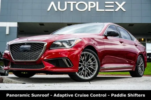 Red 2019 Genesis G80 3.3T Sport for sale in Duluth, GA