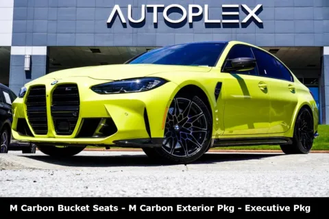 Yellow 2022 BMW M3 Competition for sale in Duluth, GA
