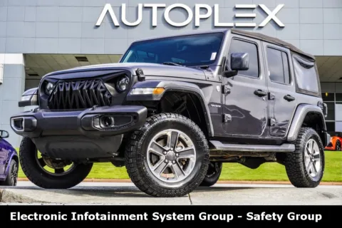 Gray 2018 Jeep Wrangler Unlimited Sahara for sale in Duluth, GA