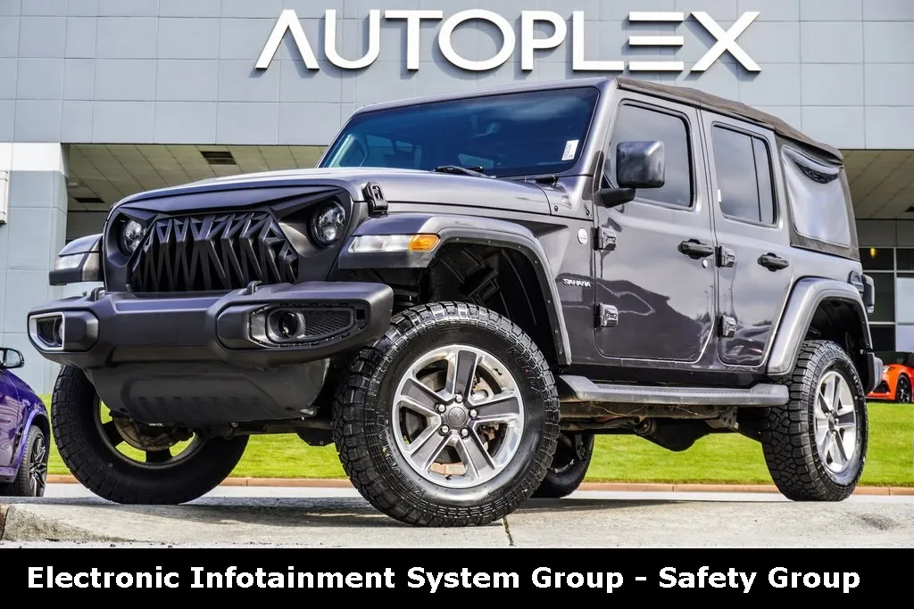 Gray 2018 Jeep Wrangler Unlimited Sahara for sale in Duluth, GA