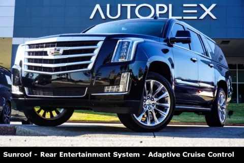 Black 2017 Cadillac Escalade ESV Luxury for sale in Duluth, GA