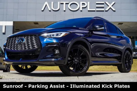 Blue 2023 INFINITI QX55 ESSENTIAL for sale in Duluth, GA