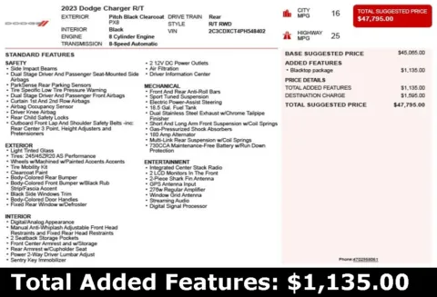 Another view of 2023 Dodge Charger R/T for sale in Duluth, GA at Autoplex Atlanta
