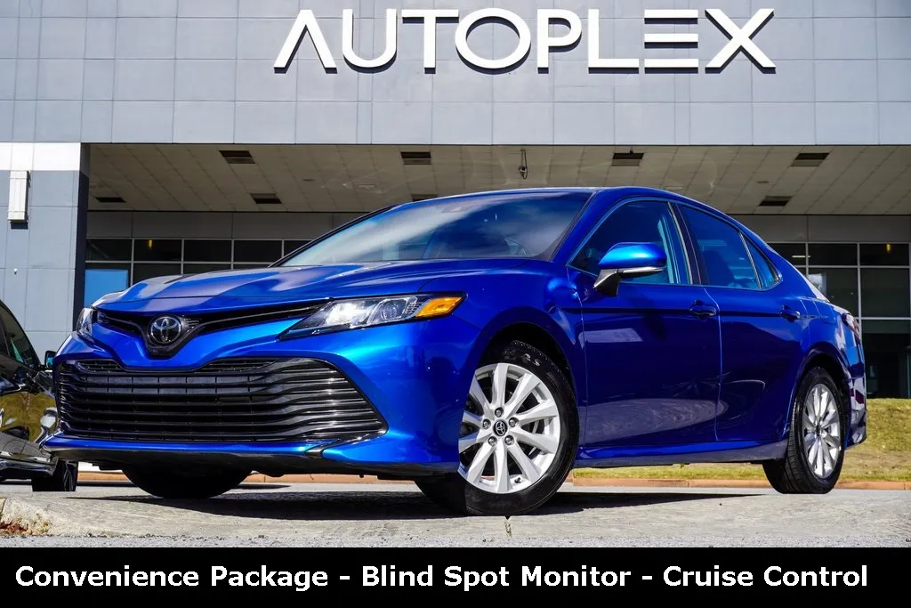 Blue 2020 Toyota Camry LE for sale in Duluth, GA