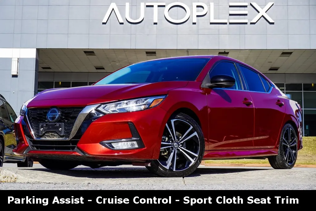 Red 2021 Nissan Sentra SR for sale in Duluth, GA
