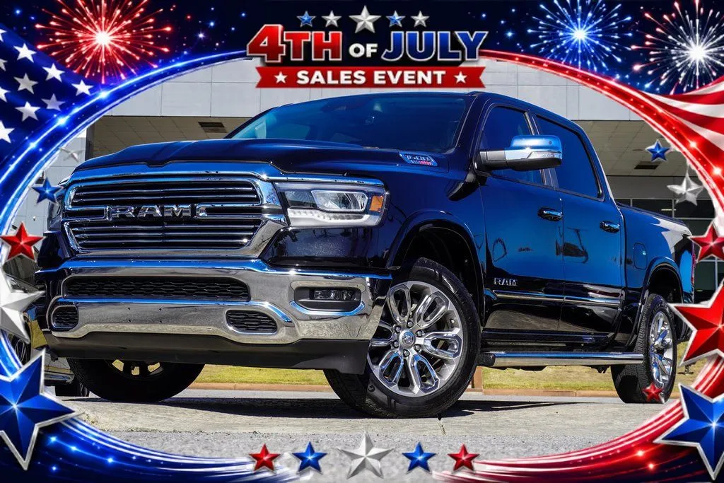 Black 2022 Ram 1500 Laramie for sale in Duluth, GA