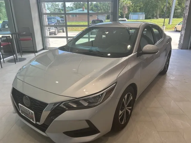 Silver 2023 Nissan Sentra SV for sale in Deridder, LA