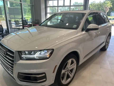 White 2019 Audi Q7 55 Prestige for sale in Deridder, LA