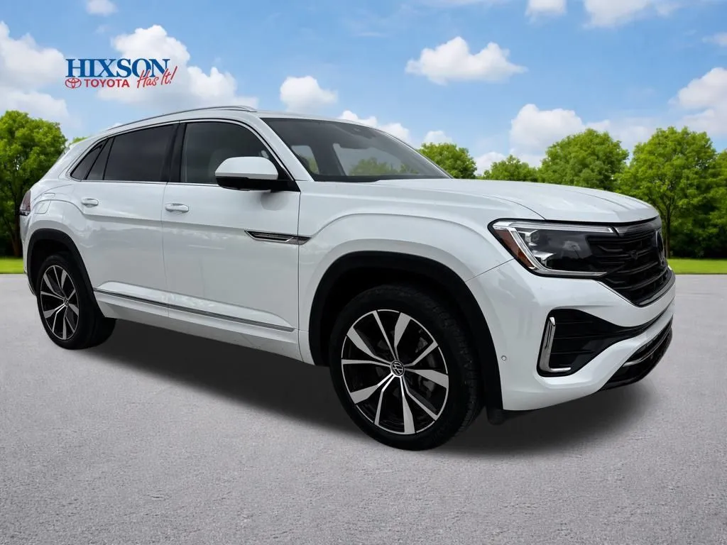 White 2024 Volkswagen Atlas Cross Sport 2.0T SEL Premium R-Line for sale in Deridder, LA