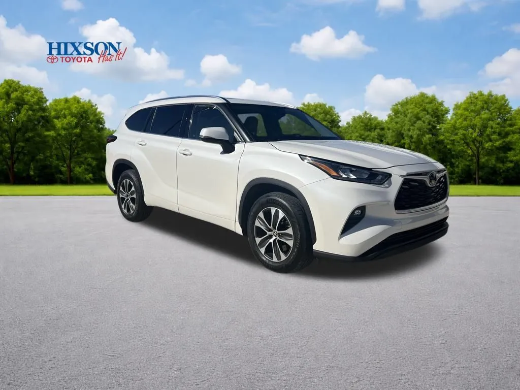 White 2020 Toyota Highlander XLE for sale in Deridder, LA